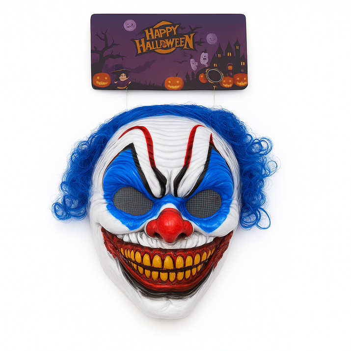 Máscara de Payaso Terrorífico de Halloween