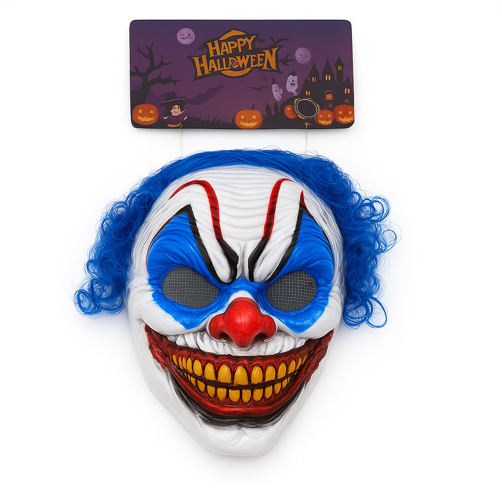 Máscara de Payaso Terrorífico de Halloween