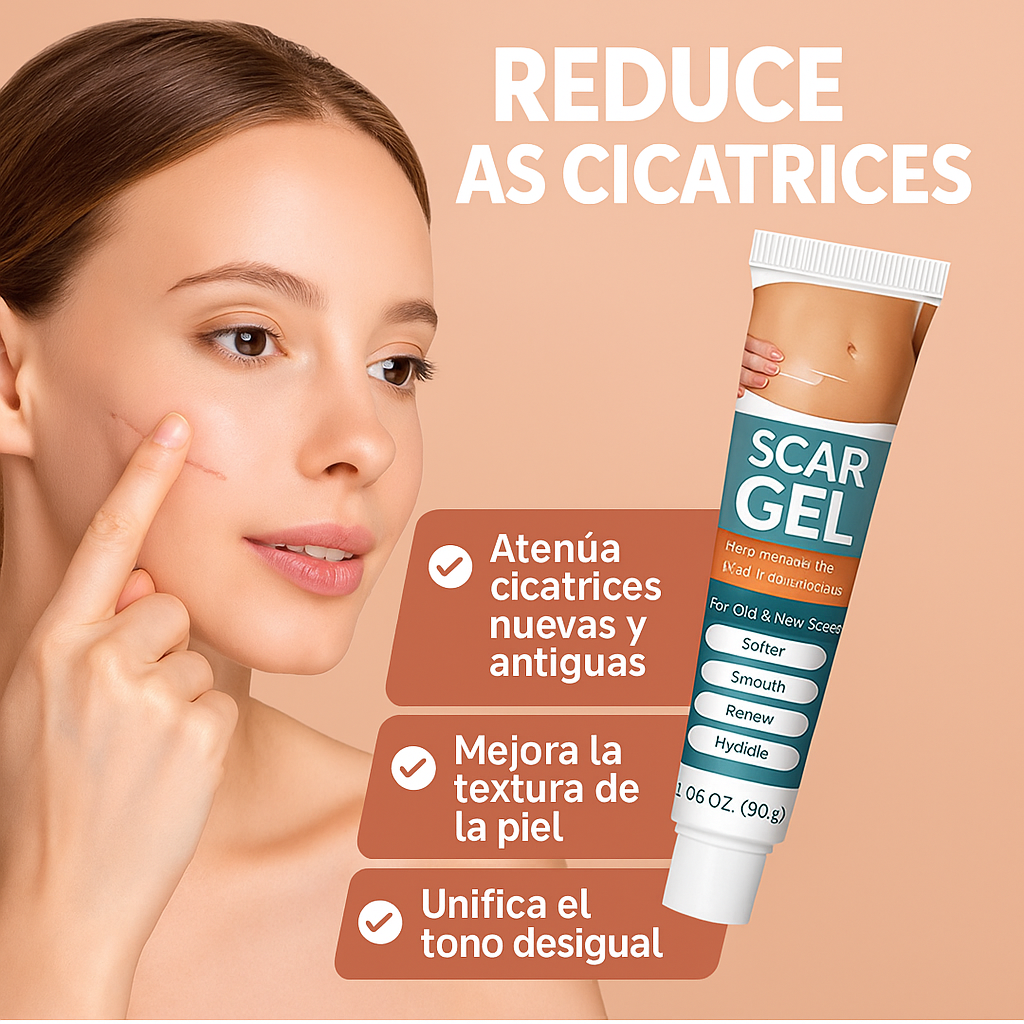 Gel de Silicona Médica para Cicatrices