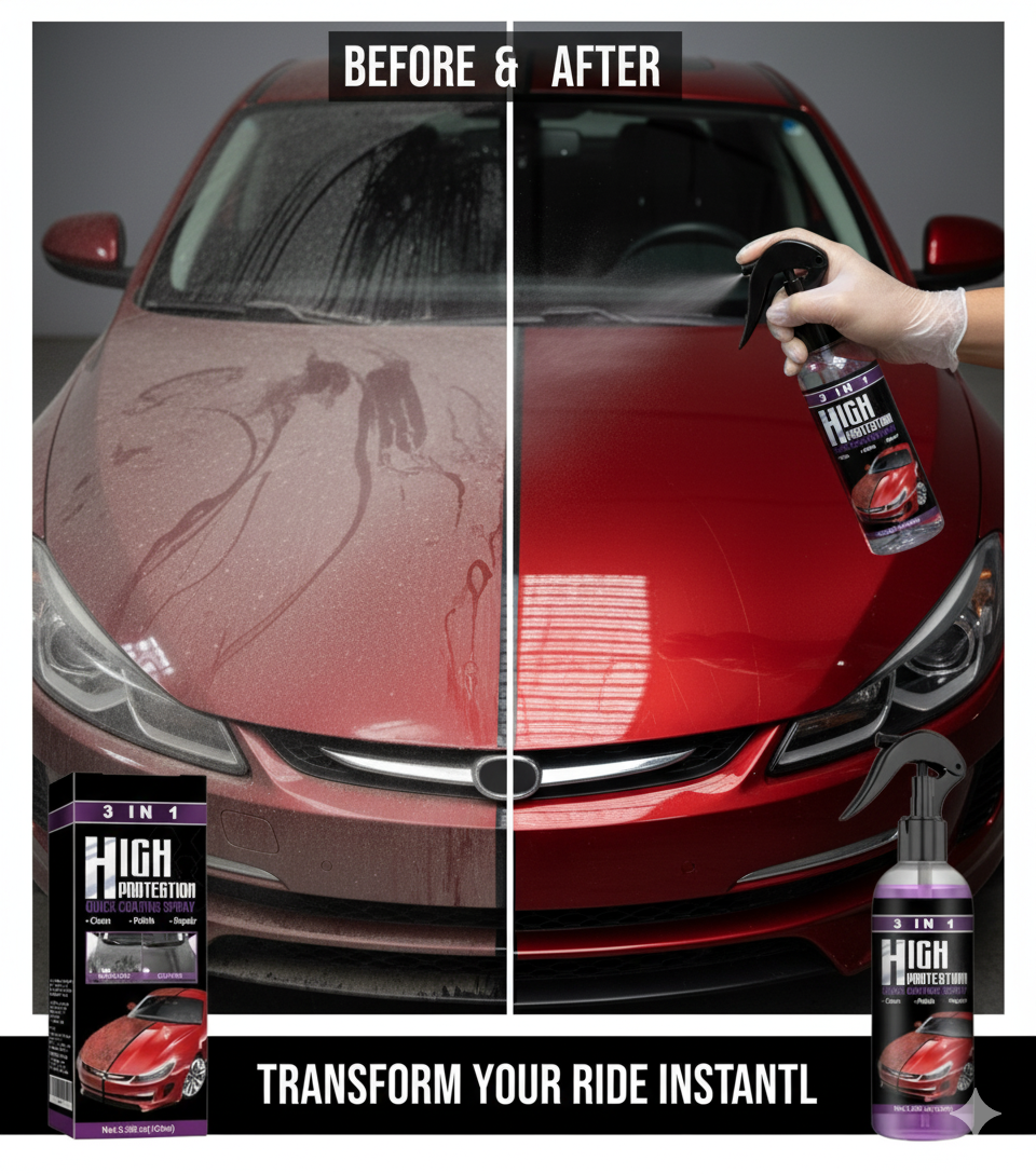 SPRAY 3 EN 1 - RENUEVA TU VEHÍCULO COMO NUEVO